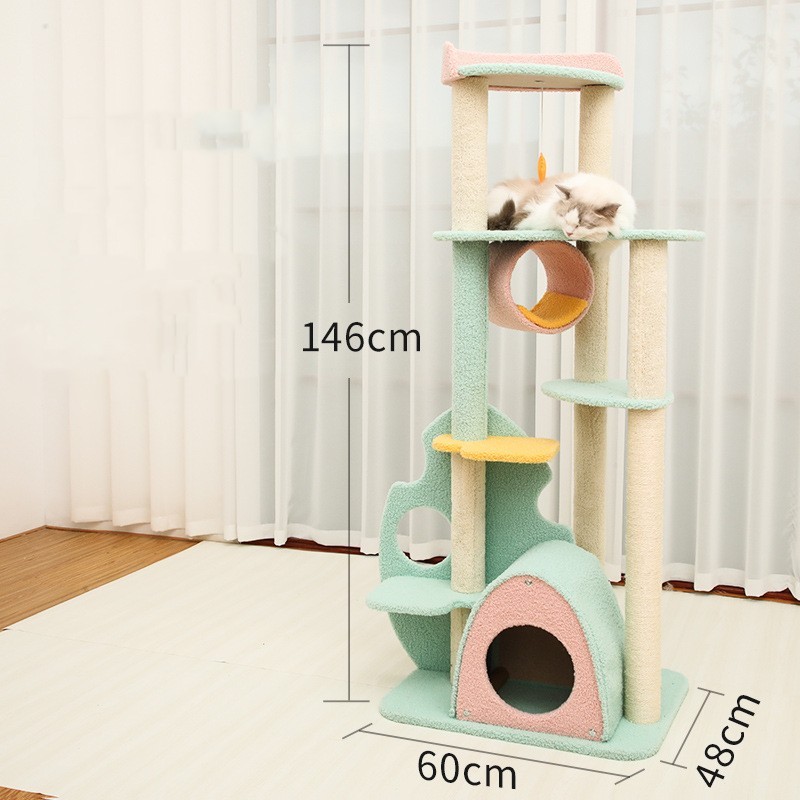 Large Cat Scratching Post Cat Life Supplies Toys - Image 6