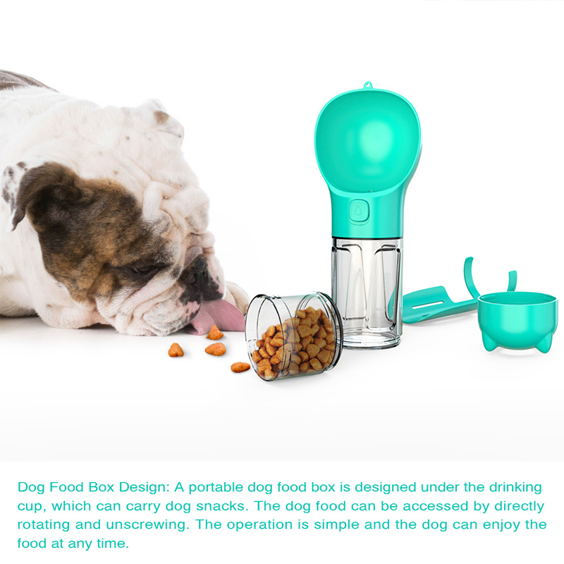 Pet Water Bottle Feeder Bowl - Image 2